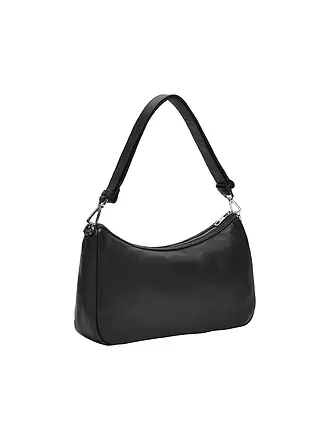 LIEBESKIND BERLIN | Ledertasche - Hobo Bag MAIA Medium | schwarz